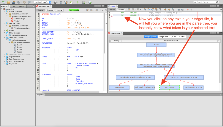 error parsing file netbeans